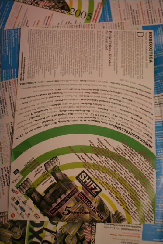 Roboexotica 2005 -  folder